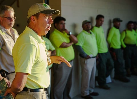 Landscape company management employees