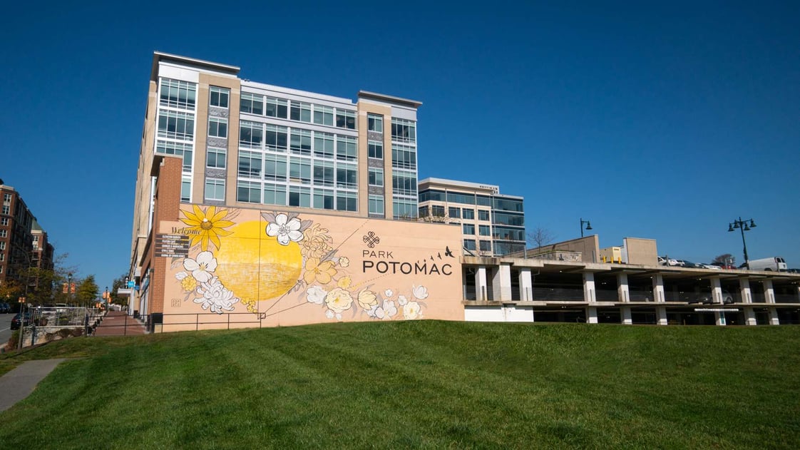 LevelGreen Commercial park potomac lawn parking garage building