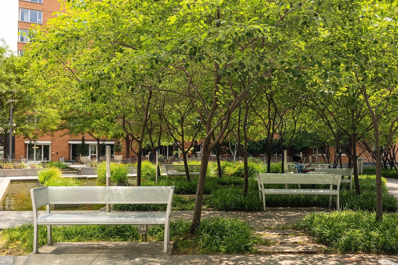2200 Pennsylvannia outdoor seating landscape beds 6