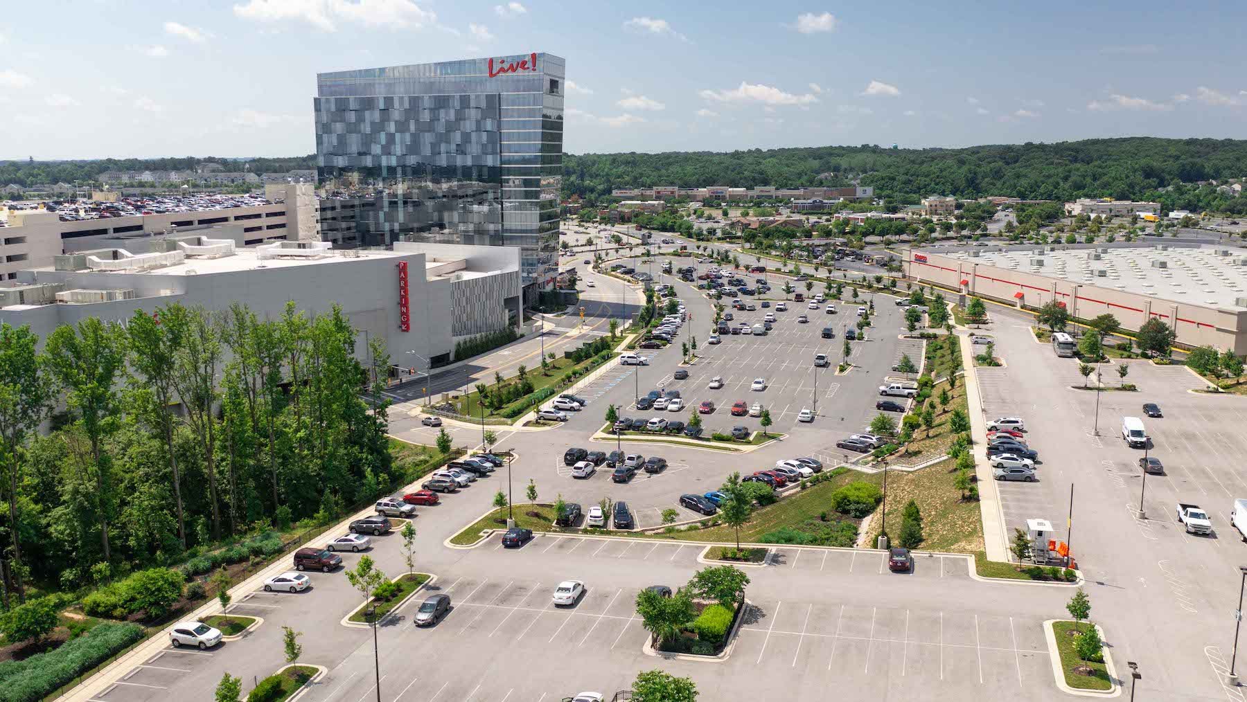 Casino-aerial-side-view-parking