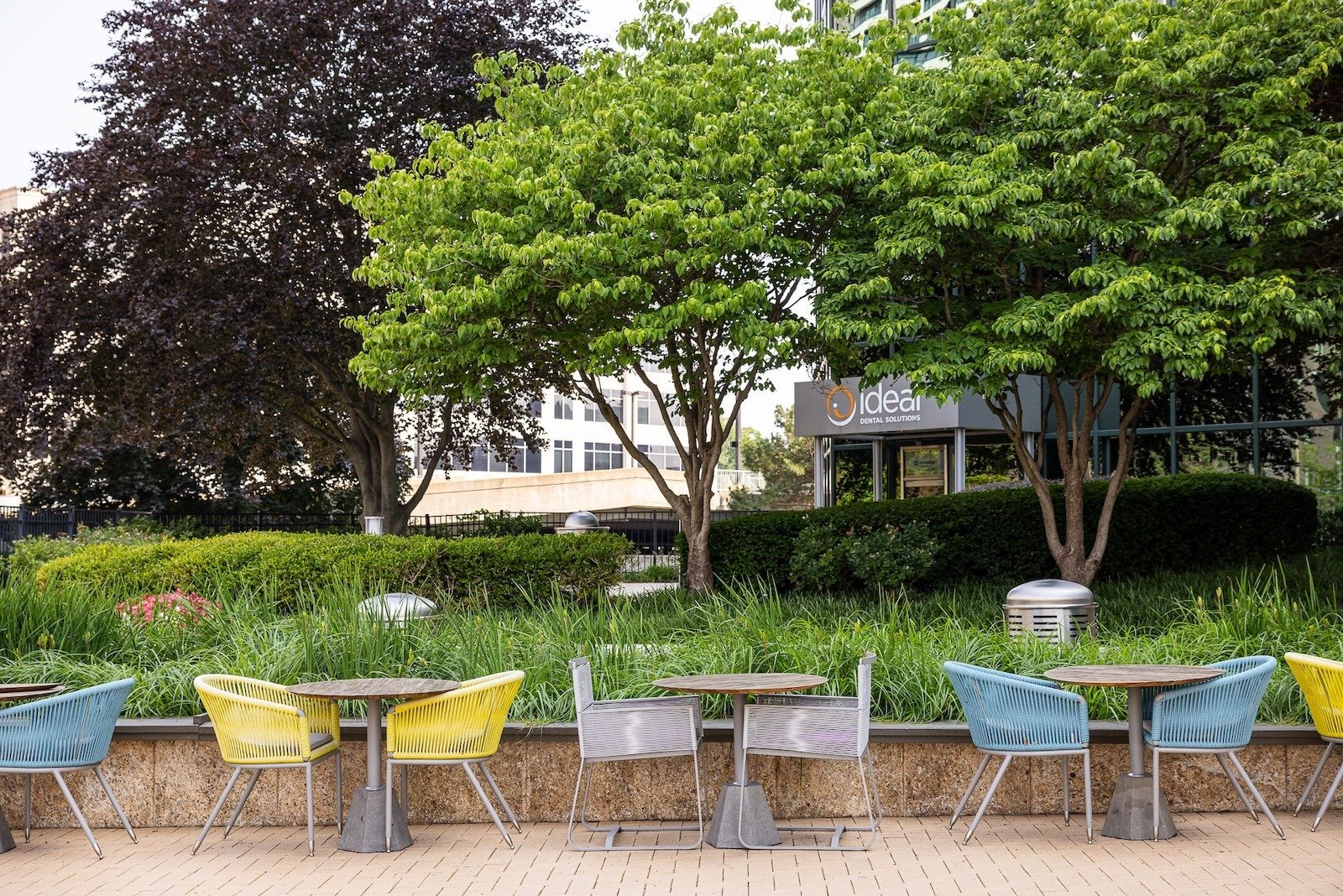 The boro outdoor seating raised landscape beds 1